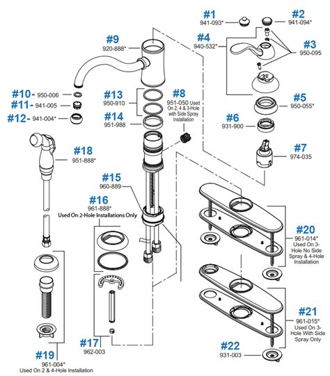 pfister replacement parts|discontinued price pfister faucet parts.